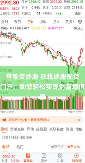 查配资炒股 在线炒股配资门户：助您轻松实现财富增值
